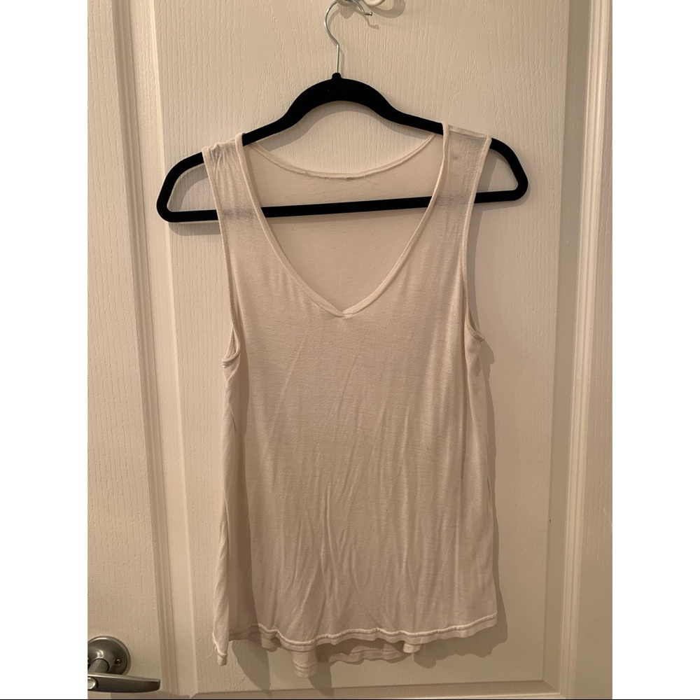 White tank top